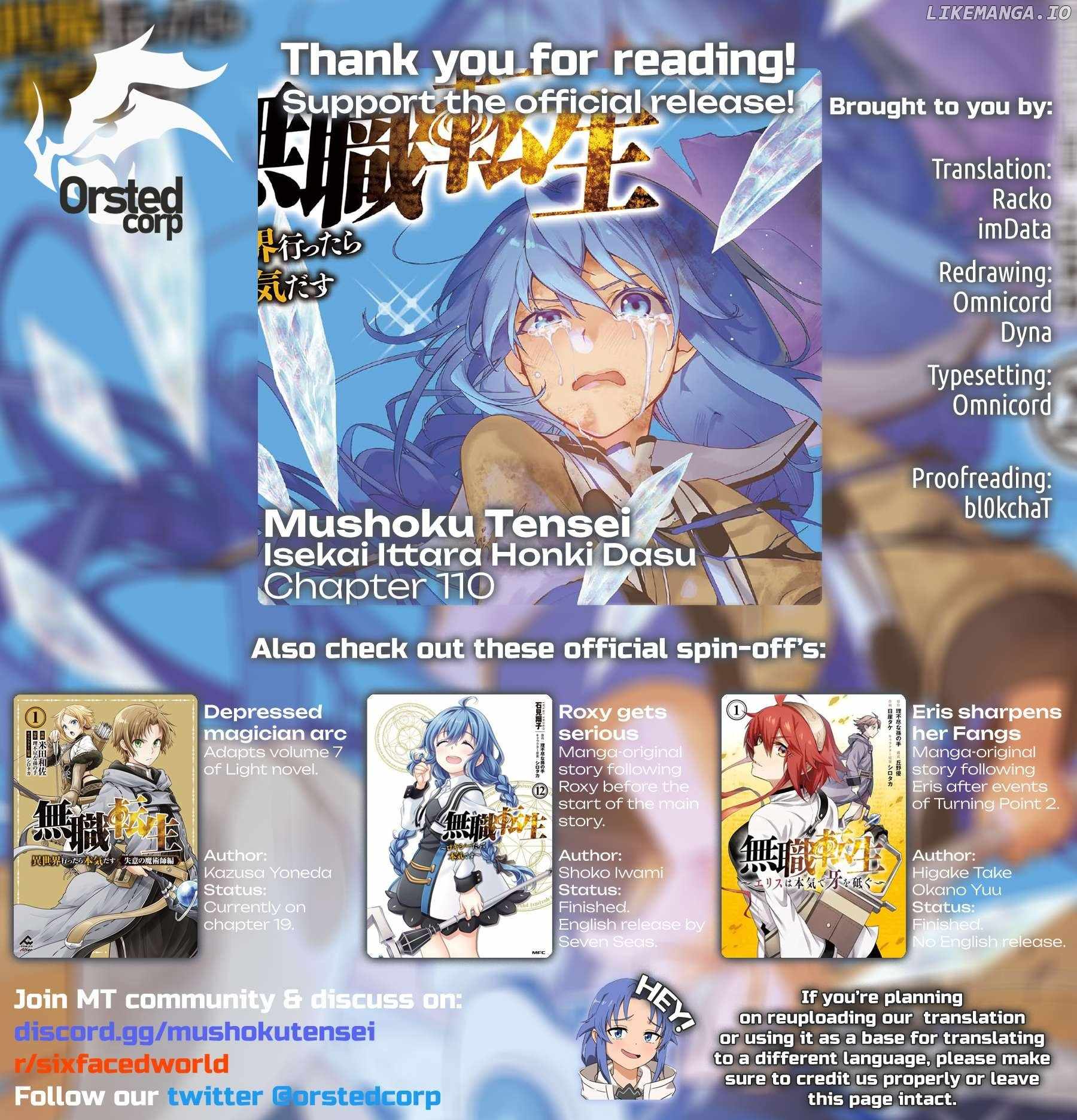 Mushoku Tensei ~Isekai Ittara Honki Dasu~ Chapter 110 39